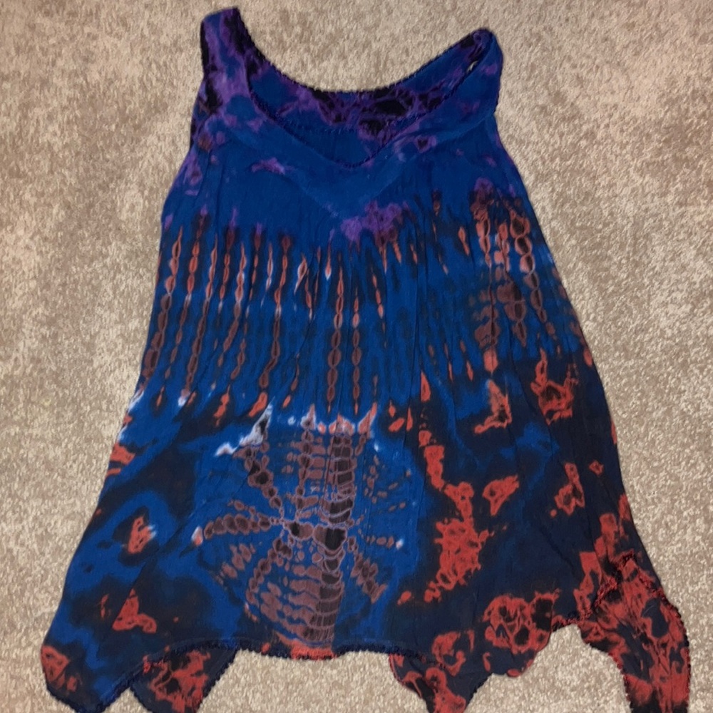 Tie dyed top